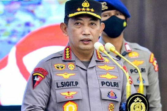 Kapolri Jenderal Pol Lisyo Sigit Prabowo. (ist)