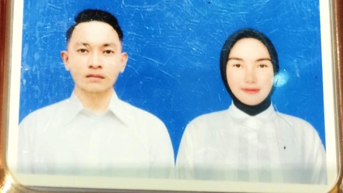 Juwita dan kekasihnya oknum TNI AL. (ist)