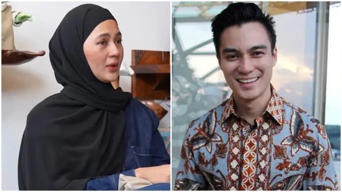 Kolase Paula Verhoeven dan Baim Wong. (ist)