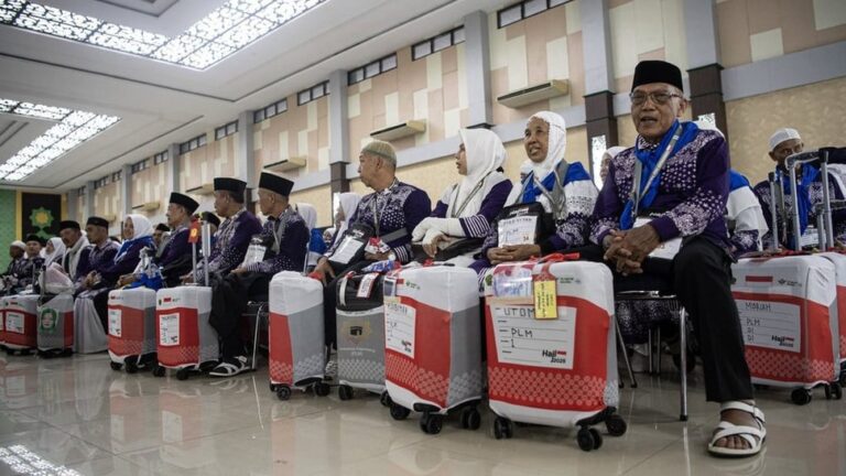 Teks Foto : Jemaah haji asal Indonesia. (ist)