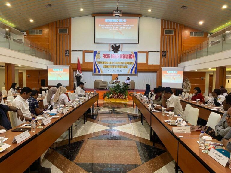 Teks Foto : FGD Penyusunan Indeks Demokrasi Indonesia Provinsi Papua. (ist)