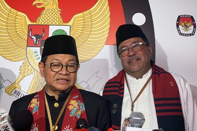 Teks Foto : Gubernur DKI Jakarta Pramono Anung dan Wakil Gubenur Rano Karno. (ist)