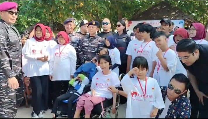 Kamaira dan Koarmada RI, Rayakan ‘Hari Anak Nasional’ bersama Anak-anak Disabilitas