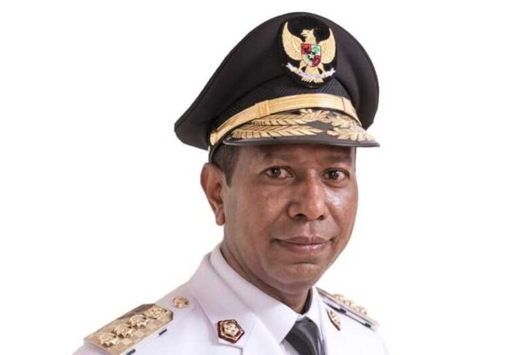 Teks Foto: Gubernur Papua Selatan, Apolo Safanpo. (ist)
