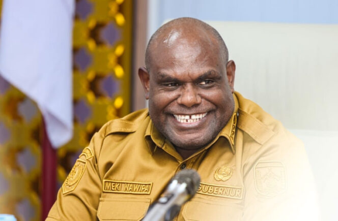 Teks Foto: Gubernur Papua Tengah, Meki Nawipa. (ist)