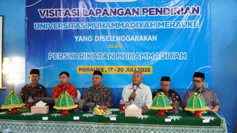 Teks Foto: Muhammadiyah Bakal Mendirikan Universitas di Provinsi Papua Selatan. (ist)