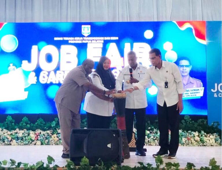 Teks Foto: Gubernur Papua Selatan, Apolo Safanpo. (ist)