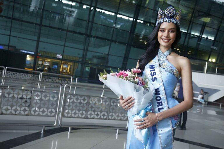 Teks Foto : Miss World 2025, Suchata Chuangsri. (ist)