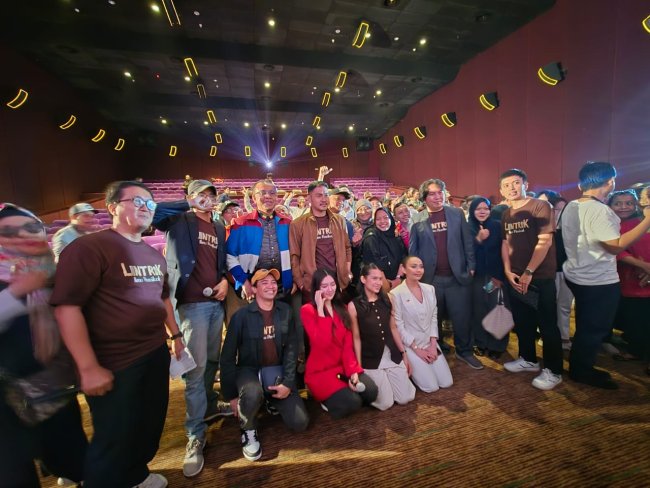 Para pemain film 'Lintrik'. (ist)