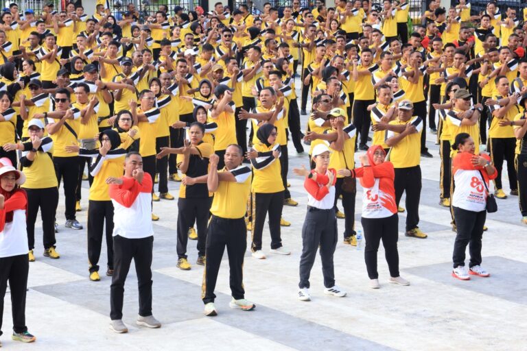 Teks Foto : Para peserta olahraga di Papua. (ist)