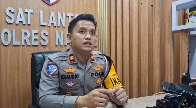 Teks Foto: Kasat Lantas Polres Nabire, Iptu Exaudio P. Raja Hasibuan. (ist)