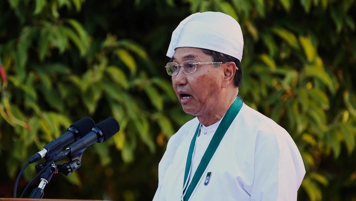 Teks Foto: Presiden Myanmar, Myint Swe meninggal dunia. (ist)