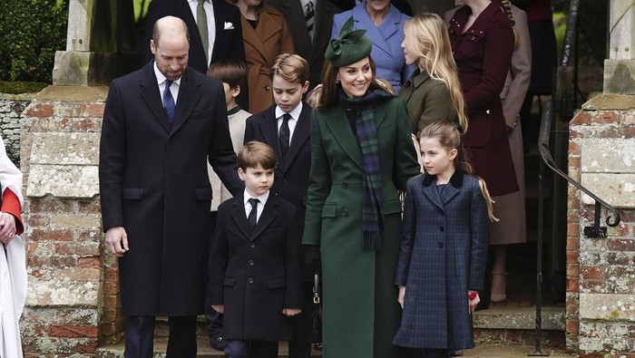 Teks Foto: Keluarga Pangeran William. (ist)