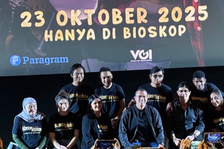 Teks Foto: Para Pemain Film 'Maju Serem Mundur Horor'. (ist)