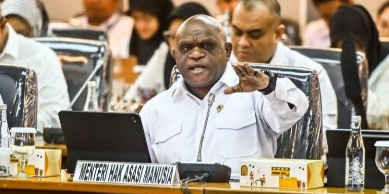 Teks Foto: Menteri Hak Asasi Manusia (Menham), Natalius Pigai. (ist)