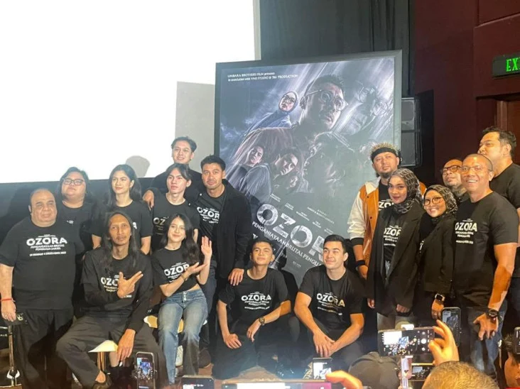 Teks Foto: Para Pemain Film 'Ozora'. (ist)
