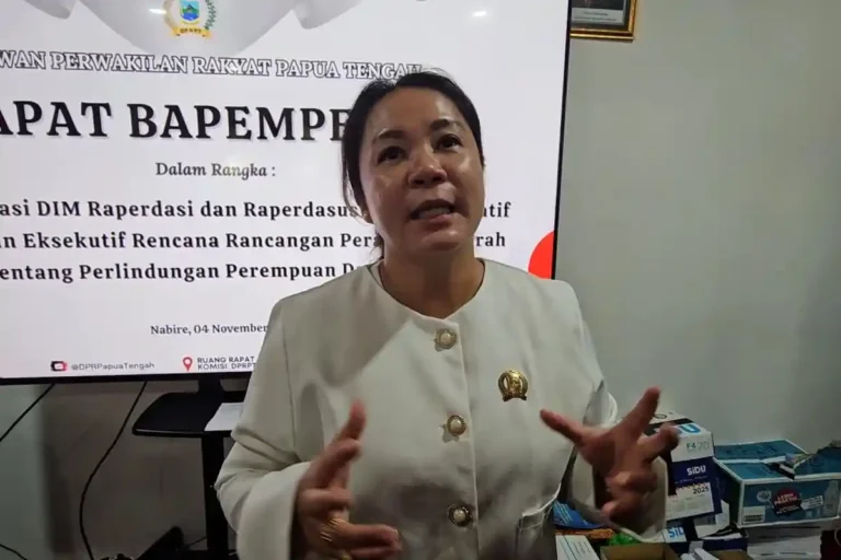 Teks Foto: Anggota DPR Papua Tengah, Nancy Raweyai. (ist)