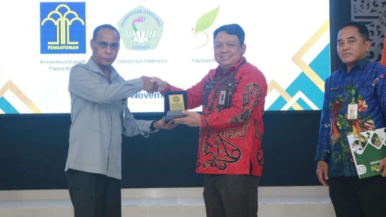 Teks Foto:Kemenkum Papua Barat dan Polbangtan Jalin Sinergi KI. (ist)