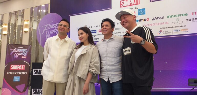 Raffi Ahmad, Nagita Slavina, Ariel NOAH, Gading Marten. (mia)