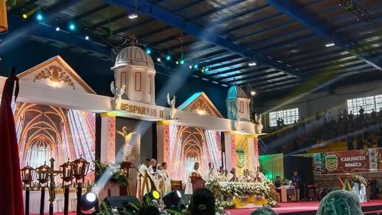 Teks Foto: Pesta Paduan Suara Gerejani (Pesparani) Katolik II Provinsi Papua Tengah. (ist)