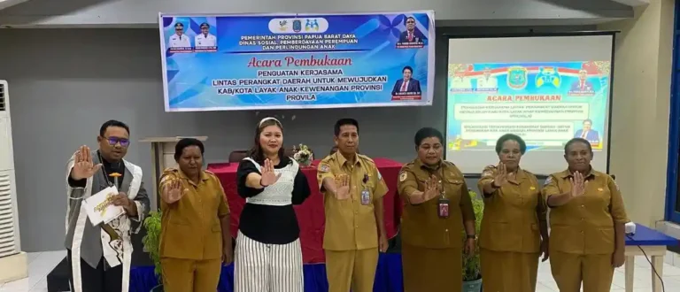 Teks Foto: Pemprov Papua Barat Daya menggelar kegiatan penguatan kerja. (ist)