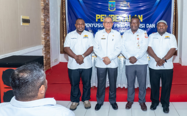 Teks Foto: Suasana kegiatan pembekalan penyusunan peta potensi dan peluang investasi yang diselenggarakan KADIN Papua Tengah. (ist)