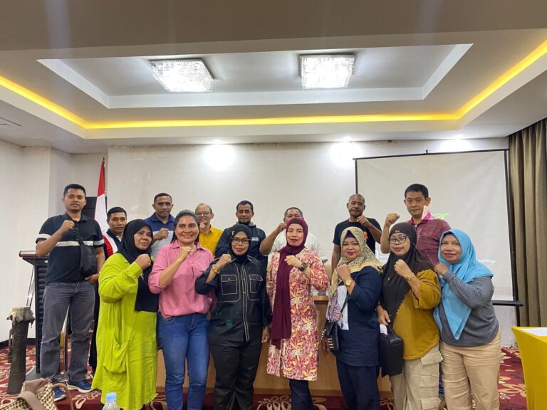 Teks Foto: Persiapan MUSDA Kerukunan Keluarga Maluku Utara (KKMU) Mimika. (ist)