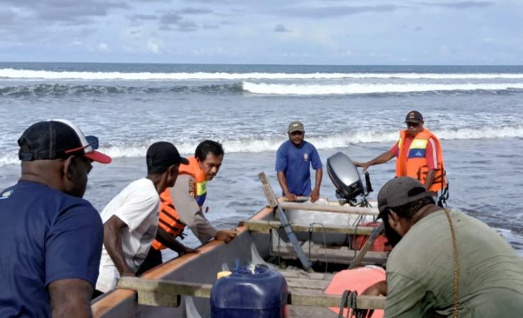 Teks Foto: Pelajar tewas di Pantai Sarmi. (ist)