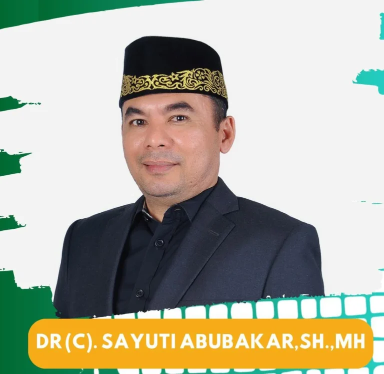 Teks Foto: Dr. Sayuti Abubakar. (ist)