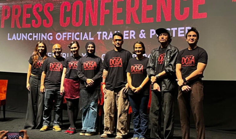 Teks Foto: Para pemain film 'Dosa: Penebusan atau Pengampunan'. (ist)
