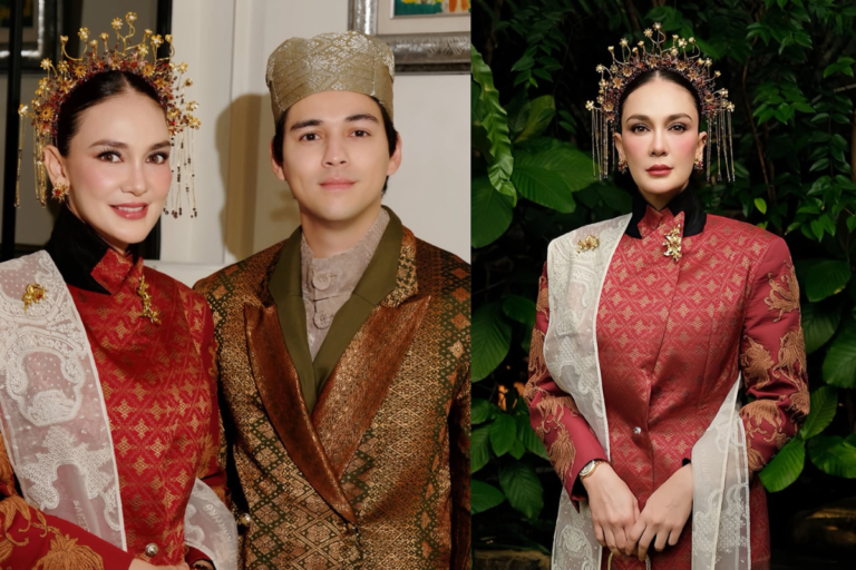 Teks Foto: Luna Maya dan Maxime Bouttier. (ist)