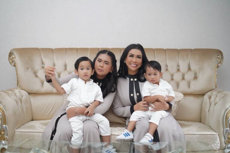 Teks Foto: Ratu Meta, Yasmin, Salman dan Ammar Shamsi Rizky. (ist)