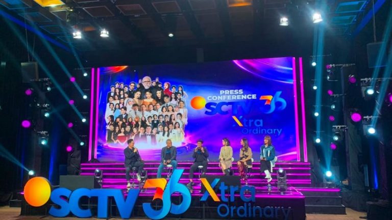 Teks Foto: Para Pengisi Acara HUT ke-36 Tahun SCTV. (ist)