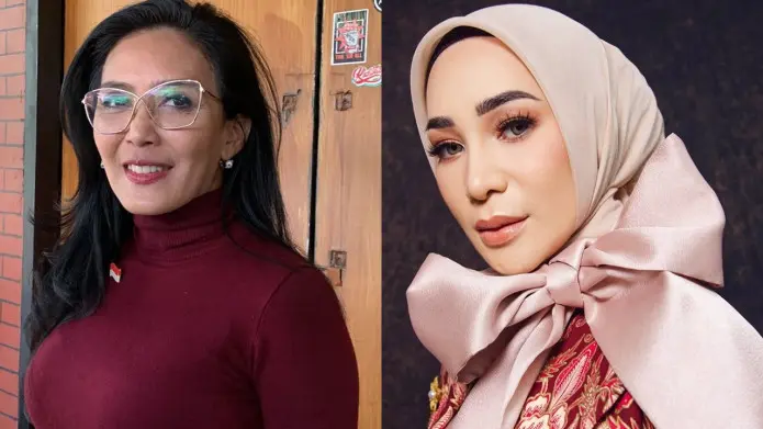 Teks Foto: Rieke Diah Pitaloka dan Erin Wartia. (ist)