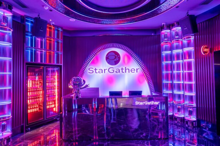 Teks Foto: StarGather Karaoke. (ist)