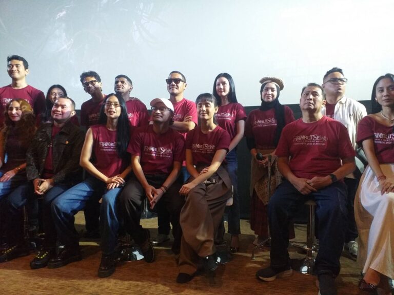 Teks Foto: Para Pemain Film 'Rambut Sewu: Satu Langkah Getih'. (mia)