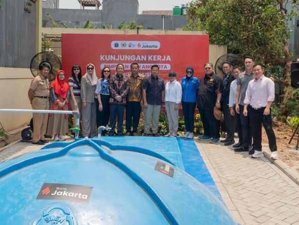 Teks Foto: Pansus CSR DPRD DKI Apresiasi Program CSR Biodigester Sampah Organik. (ist)