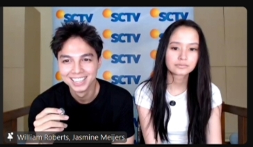 Teks Foto: William Roberts dan Jasmine Meijers. (ist)